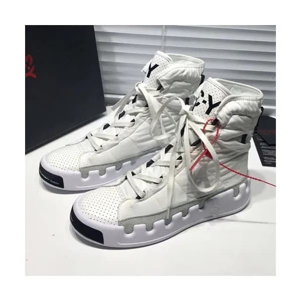 Y-3 2019 Mm / Wm Leather Sneakers - 요지야마모토 2019 남여… - 1