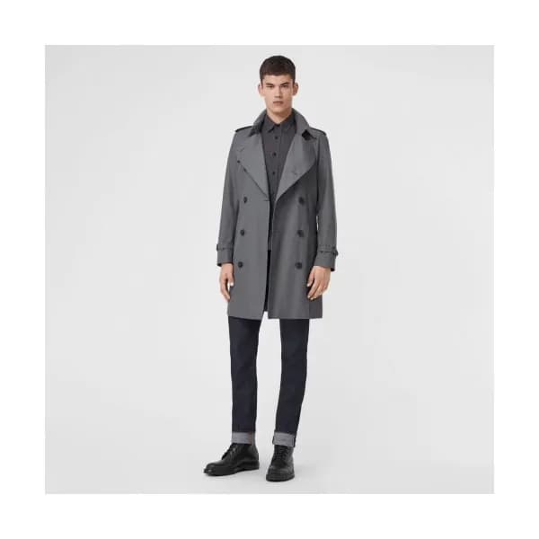 Burberry 2019 Mens Vintage Cotton Trench Coat - 버버…