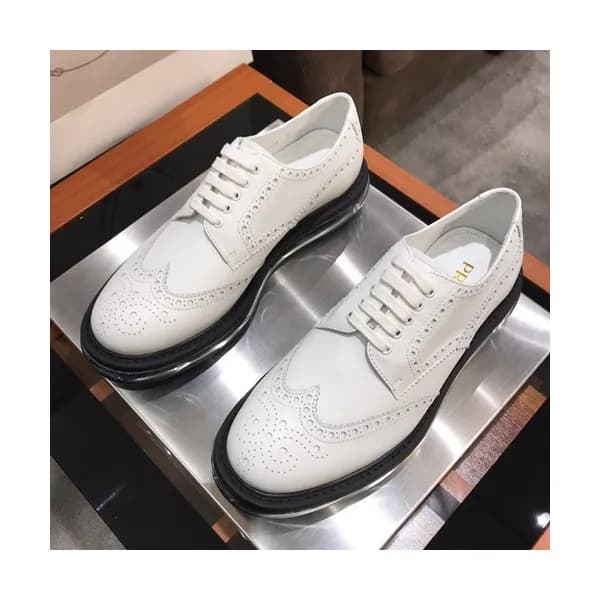 Prada 2019 Mens Leather Oxford Shoes - 프라다 2019 남성… - 1