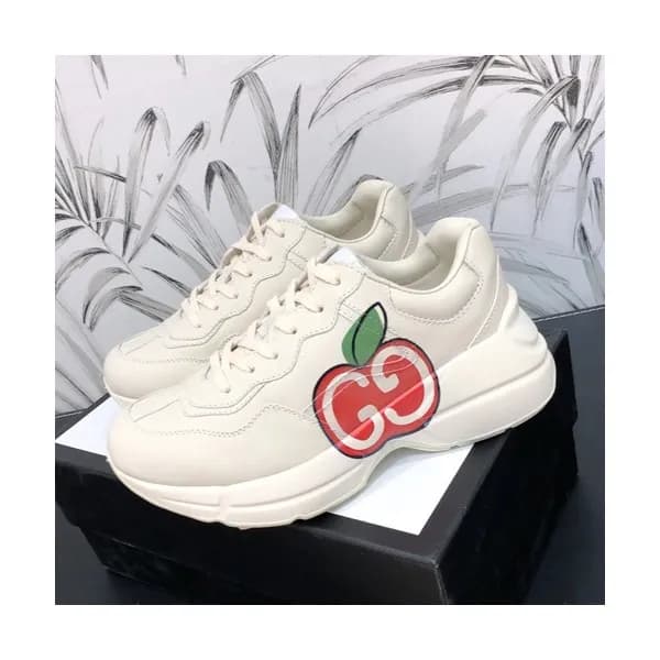 Gucci 2019 Mm/Wm Leather Sneakers - 구찌 2019 남여공용 레… - 1