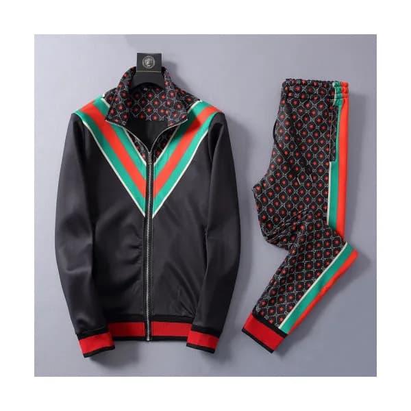 Gucci 2019 Mens Logo Cotton Training Clothes&Pants… - 1