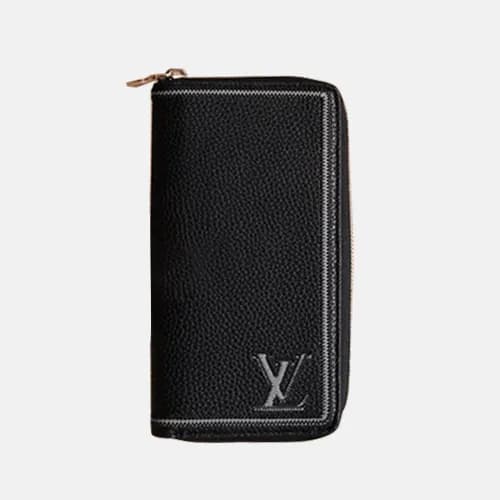 Louis Vuitton 2019 Leather Zip Round Wallet M68228… - 1