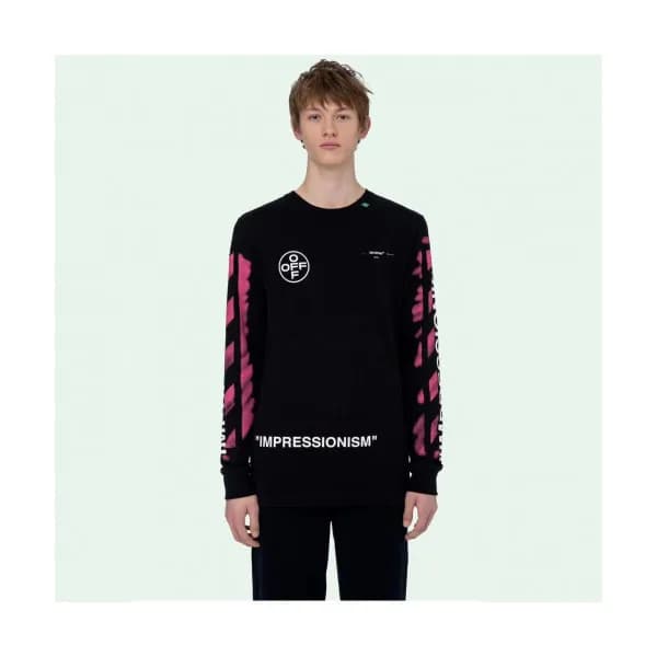 Off-white 2019 Mens Logo Cotton Man-to-man - 오프화이트… - 1