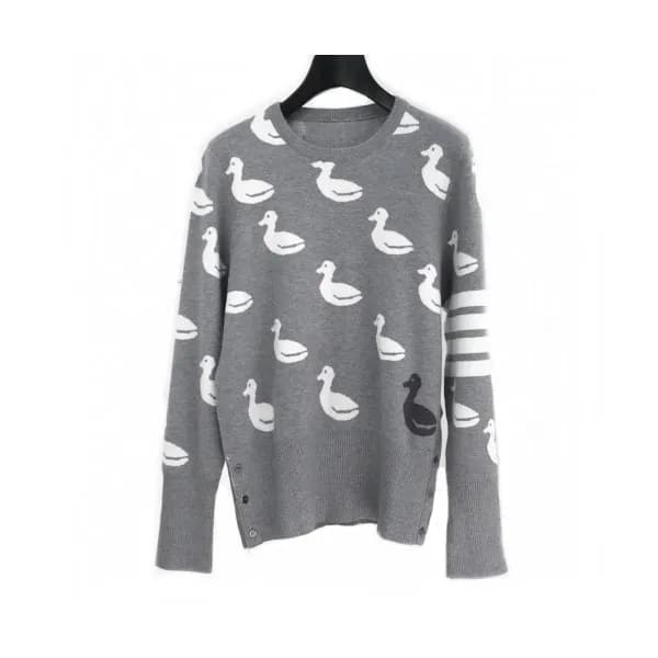 Thom Browne 2019 Mens Strap Crew-neck Sweater - 톰브… - 1