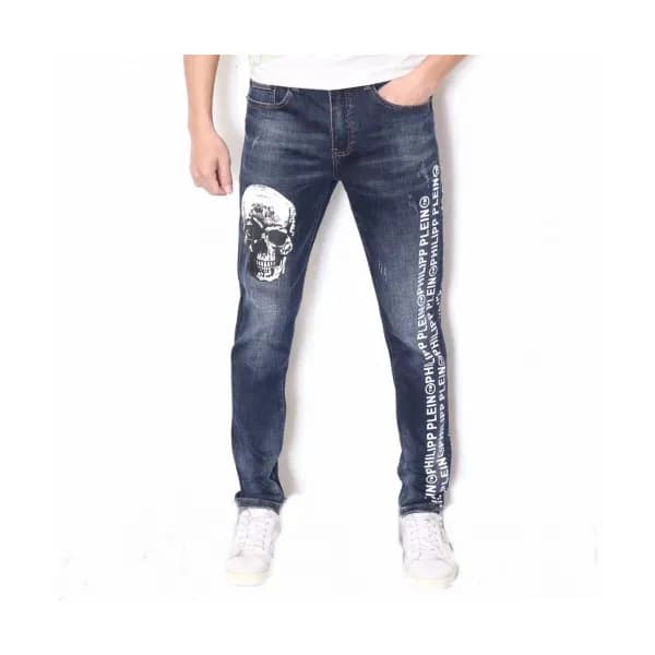 Philipp Plein 2019 Mens Slim Fit Denim Pants - 필립플… - 1