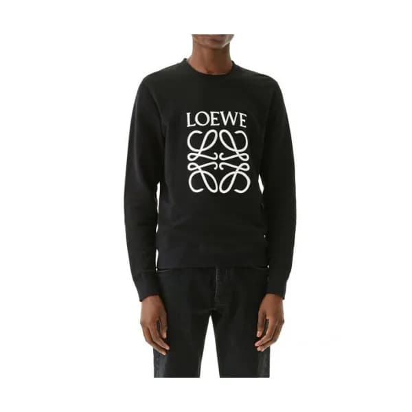 [로에베]Loewe 2019 Mens Logo Crew-neck Cotton Man-to-… - 1