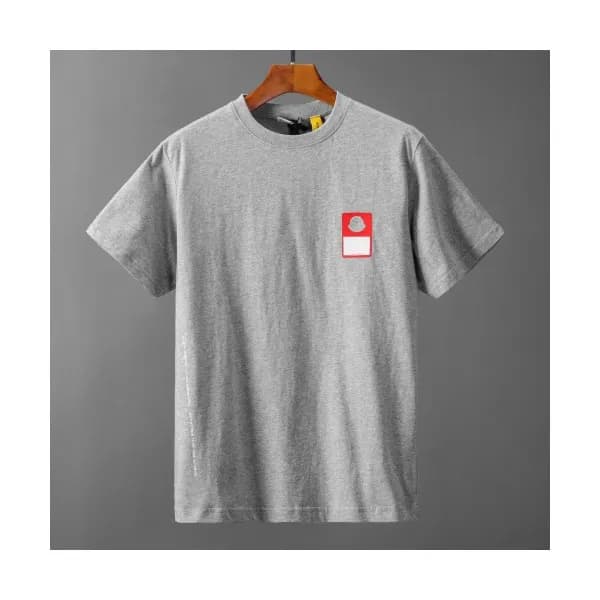 [매장판]Moncler 2020 Mens Logo Cotton Short Sleeved T… - 1