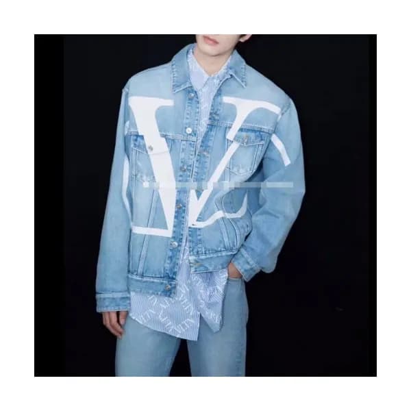[발렌티노]Valentino 2020 Mens Mordern Logo Denim Jacke… - 1