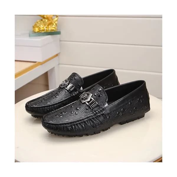 Versace 2020 Mens Leather Loafer - 베르사체 2020 남성용 … - 1