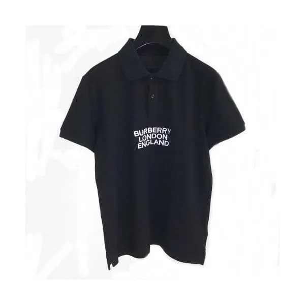 [버버리]Burberry 2020 Mens Logo Cotton Polo Short Sle… - 1
