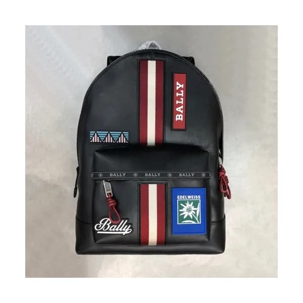 Bally 2020 Leather Back Pack,42cm - 발리 2020 레더 남성… - 1