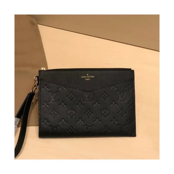 Louis Vuitton 2020 Melanie Pochette Leather Clutch… - 1
