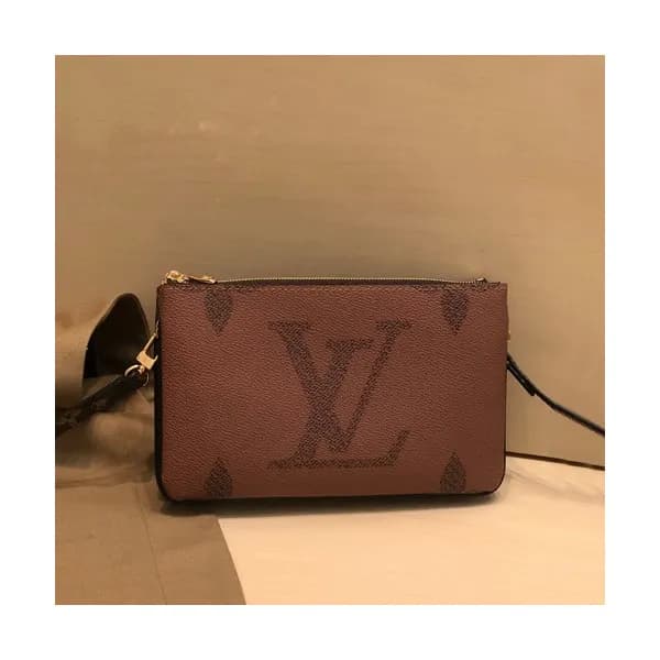 Louis Vuitton 2020 Double Zip Shoulder Cross Bag,2… - 1