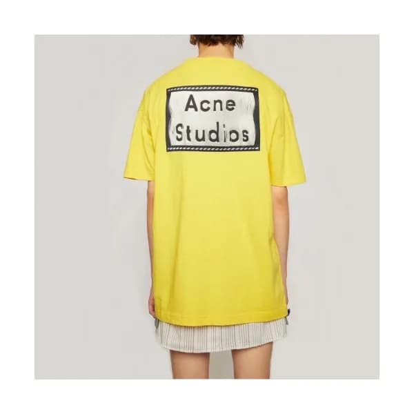 [아크네]Acne 2020 Studios Mm/Wm Logo Cotton Short Sle… - 1