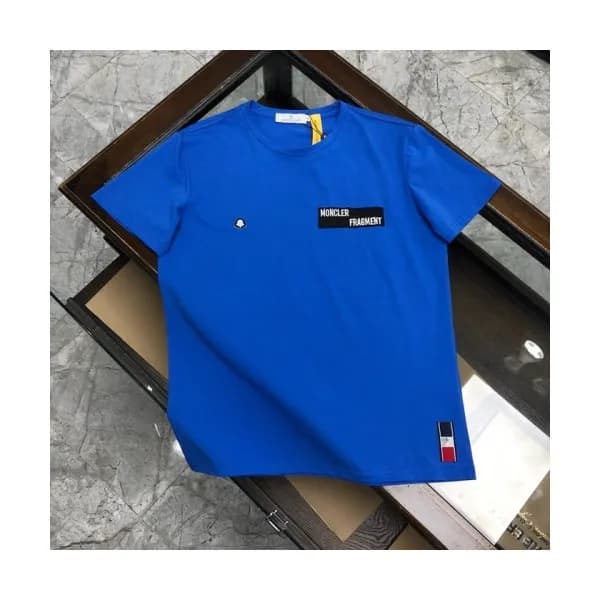 [매장판]Moncler 2020 Mens Logo Silket Crew-neck Short… - 1