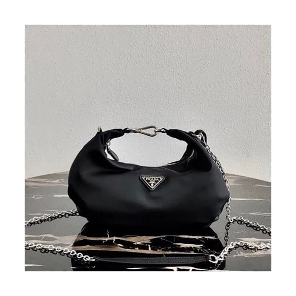 Prada 2020 Nylon Hobo Tote Shoulder Bag,27CM - 프라다… - 1