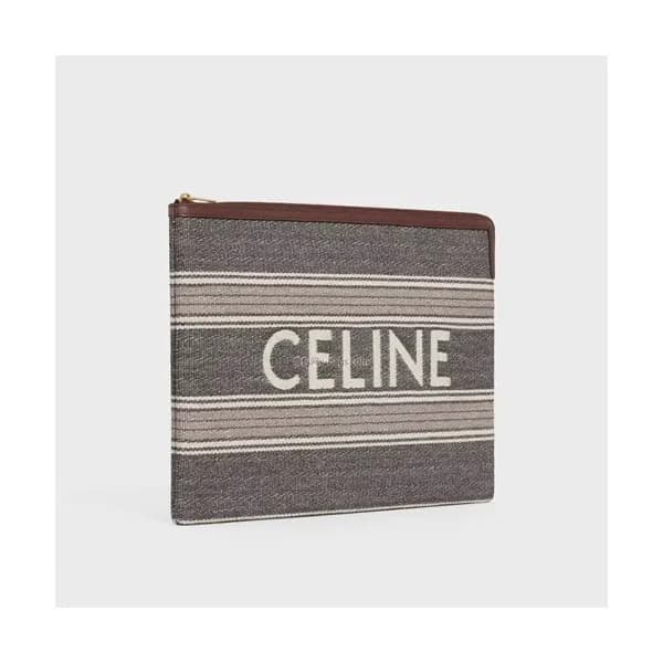 Celine 2020 Canvas Clutch Bag,34CM - 셀린느 2020 캔버스 … - 1