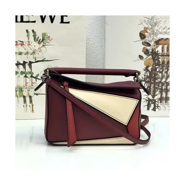 Loewe 2020 Puzzle Mini Shoulder Bag, 18CM - 로에베 20… - 1