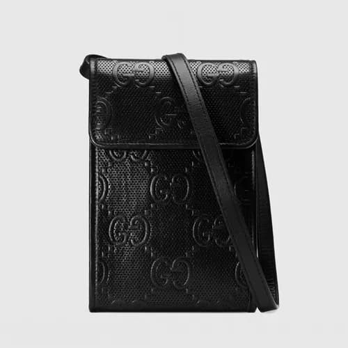 Gucci 2020 Leather Phone Bag Shoulder Bag,18CM - 구… - 1