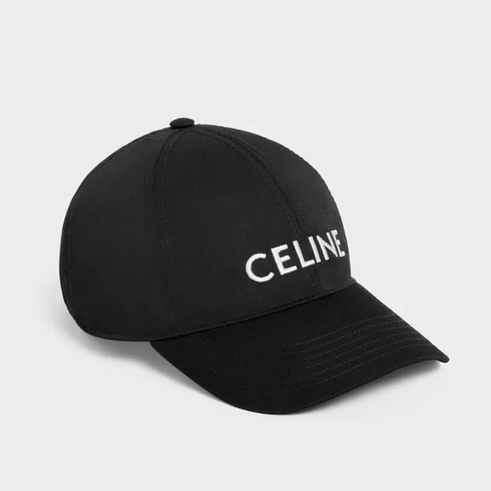 셀리느 남/녀 블랙 볼캡 - Celine Unisex Cap - acc1864x - 1