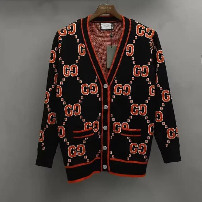 Gucci Mens Trendy V-neck Cardigan - 구찌 2024 남성 트렌디… - 1