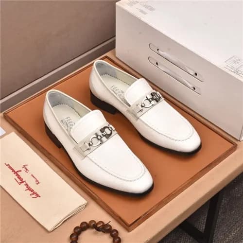 Salvatore Ferragamo 2020 Men's Leather Oxford … - 1