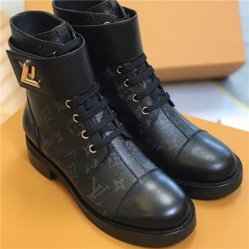 Louis Vuitton 2020 Women's Leather Ankle Boots… - 1
