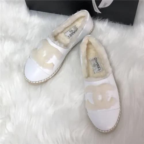 Chanel 2020 Women's Leather Wool Flat - 샤넬 202… - 1