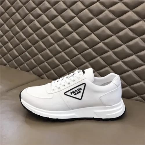 Prada 2020 Men's Leather Sneakers - 프라다 2020 남… - 1