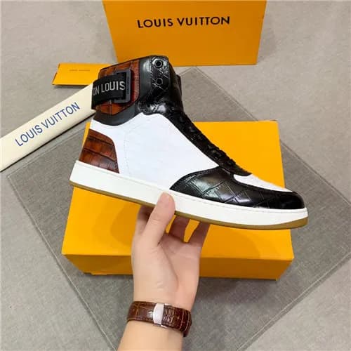 Louis Vuitton 2020 Men's Leather Sneakers - 루이… - 1