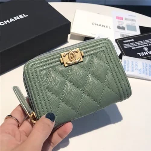 Chanel 2021 Women's Boy Coin purse/Card purse,… - 1