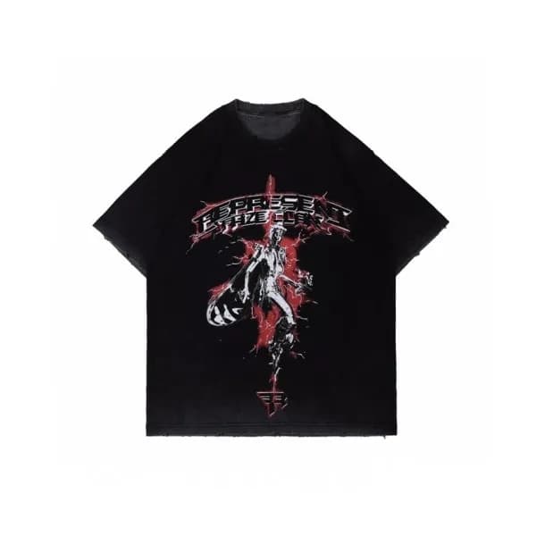 [리프리젠트]Represent 2021 Mm/Wm Wolf Logo Cotton Short… - 1