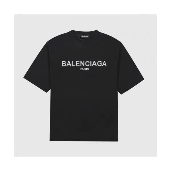 [발렌시아가]Balenciaga 2021 Mm/Wm Logo Cotton Short Sle… - 1