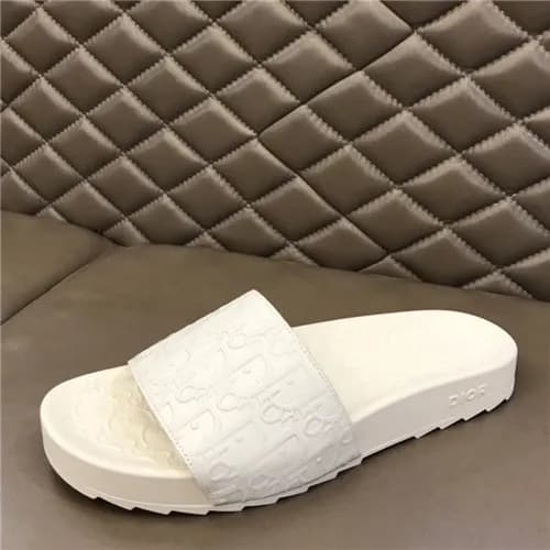 Dior 2021 Men's Leather Slipper - 디올 2021 남성용 … - 1