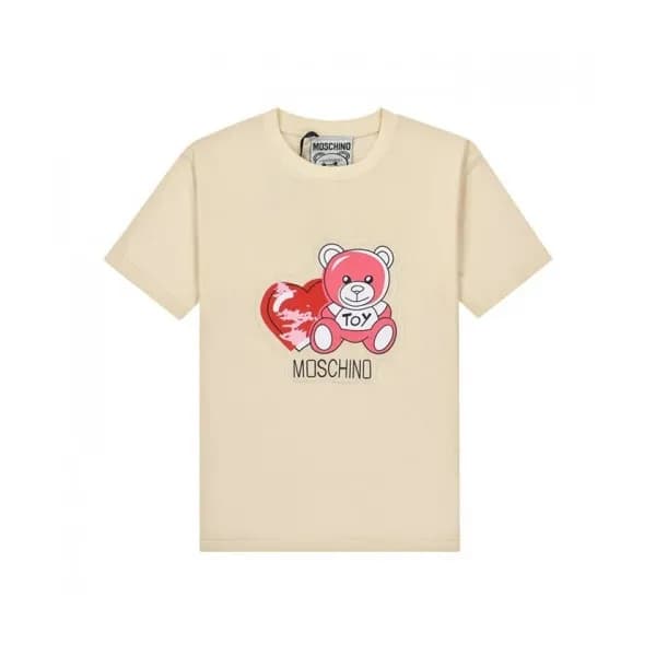 [모스키노]Moschino 2021 Mm/Wm Logo Cotton Short Sleeve… - 1