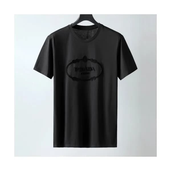 [프라다]Prada 2021 Mm/Wm Basic Logo Short Sleeved Tsh… - 1