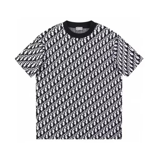 Dior Mm/Wm Casual Crew-neck Short Sleeved Tshirts… - 1