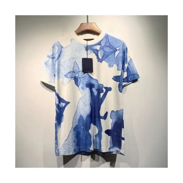 Louis vuitton Mm/Wm Logo Short Sleeved Tshirts Wh… - 1