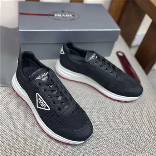 Prada 2021 Men's Leather Sneakers,PRAS0805 - 프… - 1