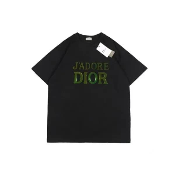 Dior Mm/Wm Casual Crew-neck Short Sleeved Tshirts… - 1
