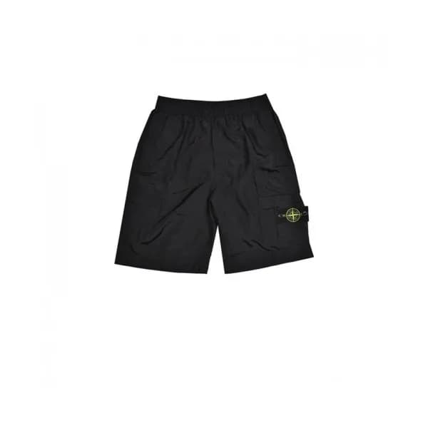 Stone Island Mens Casual Half-pants Black - 스톤아일랜… - 1