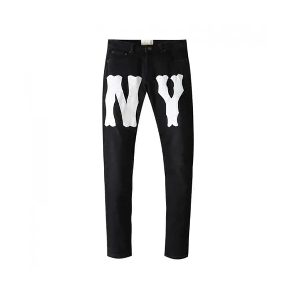 Gucci Mens Casual Classic Denim Jeans Black - 구찌 … - 1