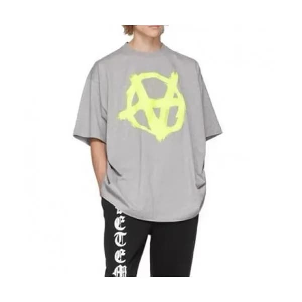 Vetements Mm/Wm Printing Logo Cotton Short Sleeve… - 1