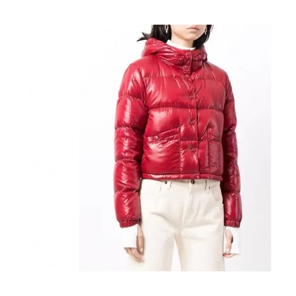 Moncler Womens Patch Logo Modern Duck Down Long … - 1