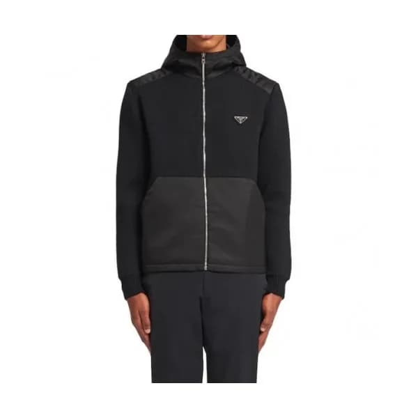 Prada Mm/Wm Logo Casual Jackets Black - 프라다 2021 … - 1