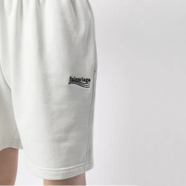발렌시아가 남성 캐쥬얼 그레이 반바지 - Mens Gray Half-pants - bal… - 1