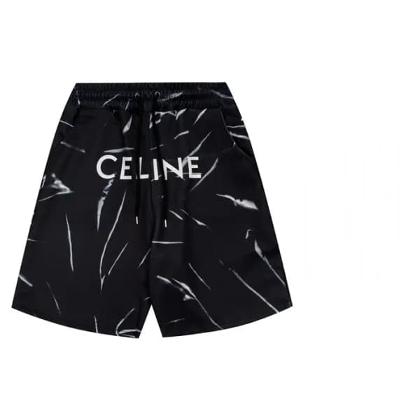 셀린느 남성 블랙 반바지 - Mens Black Half-pants - cel251x - 1