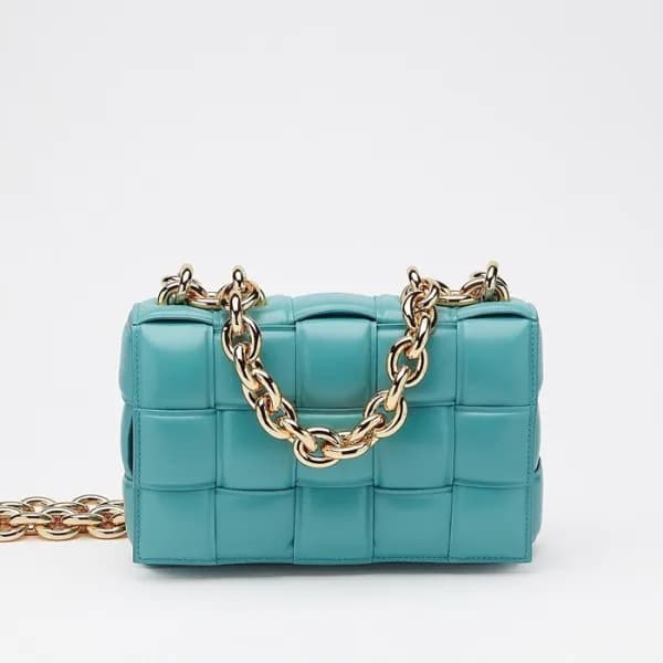 보테가베네타 여성용 블루 카세트백 - Womens Blue Cassette Bag - b… - 1
