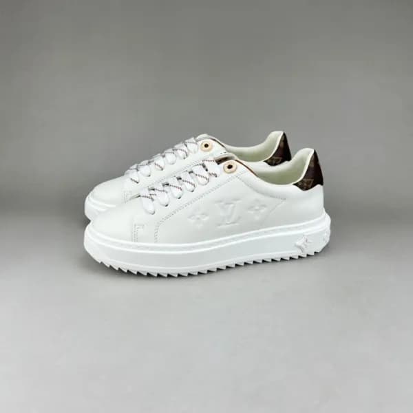 루이비통 남/녀 화이트 스니커즈 - Mens Unisex Sneakers - lou0504… - 1