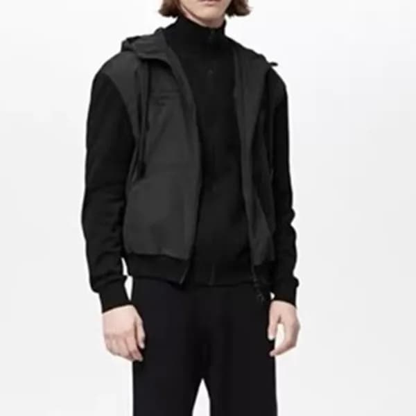 루이비통 남성 캐쥬얼 블랙 자켓 - Louit vuitton Mens Black Jacke… - 1